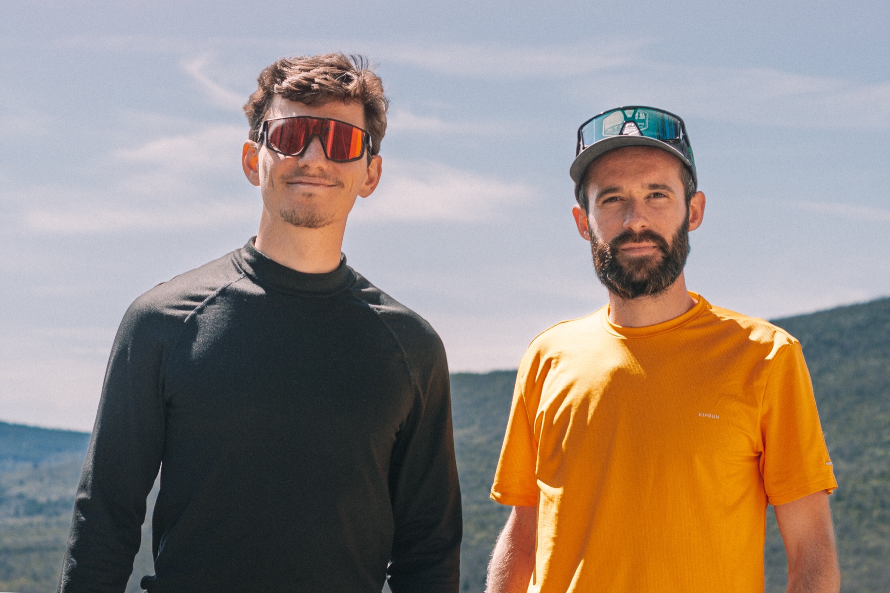 Maxime et Hugo dans le Verdon