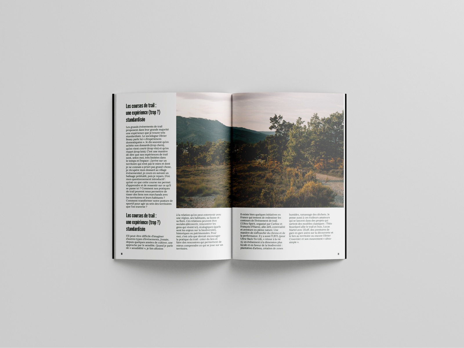 Magazine Viva Verdon — extrait de page